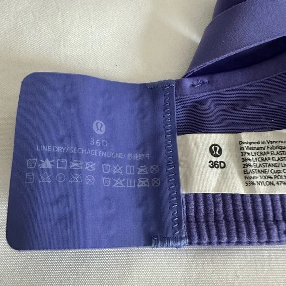 lululemon athletica Purple Sports Bra - Picture 9 of 9